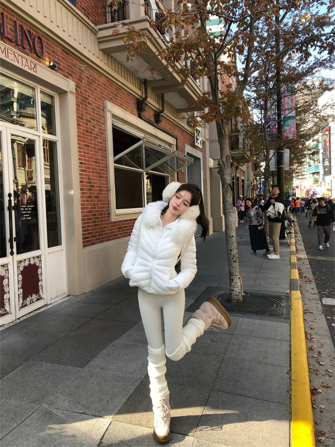 休闲韩女🤍⛄️喜欢今天这一身