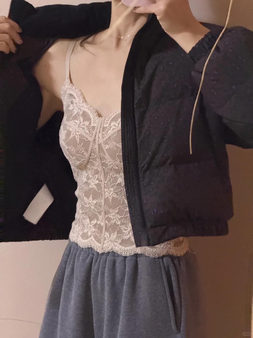 被我反复爱上的鱼骨蕾丝吊带！！！