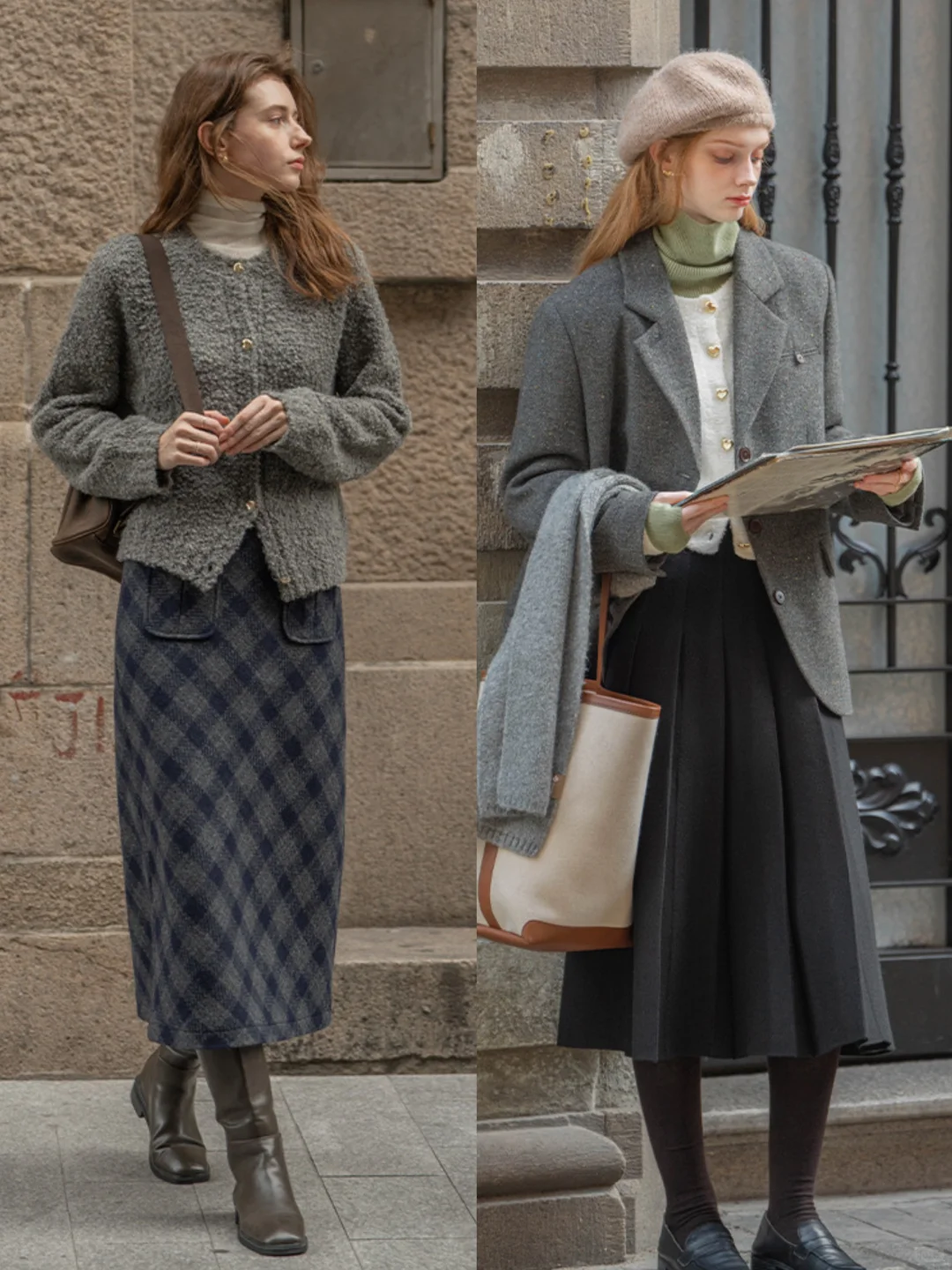 “艺术系女生”秋季复古氛围感穿搭｜dailyart