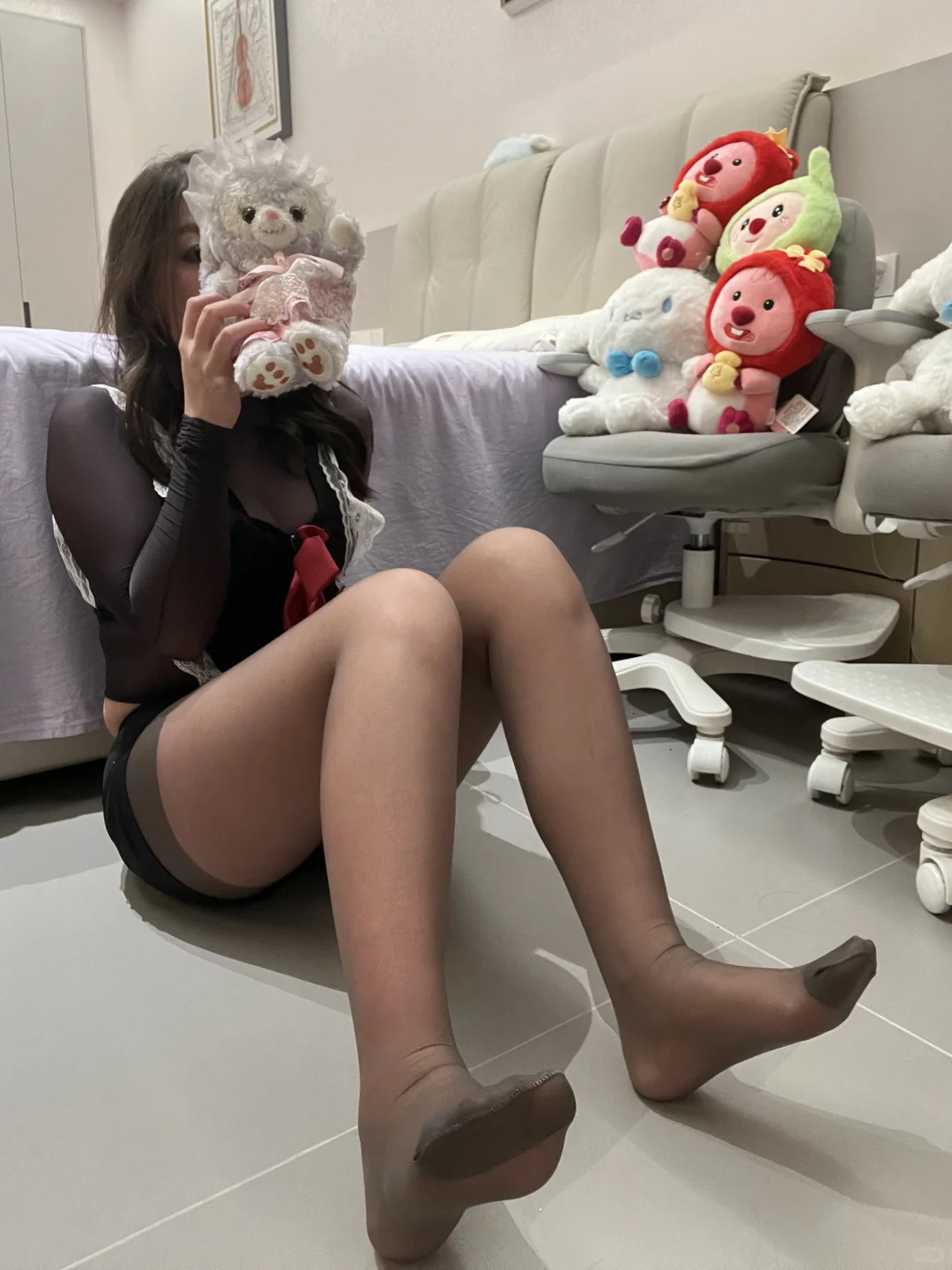 丝袜勾丝还能穿出门吗