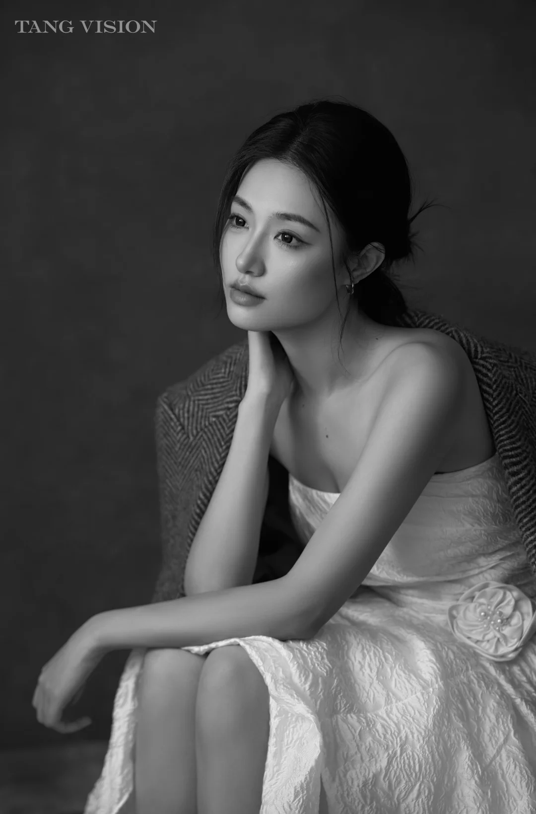 好喜欢我的黑白高级感写真