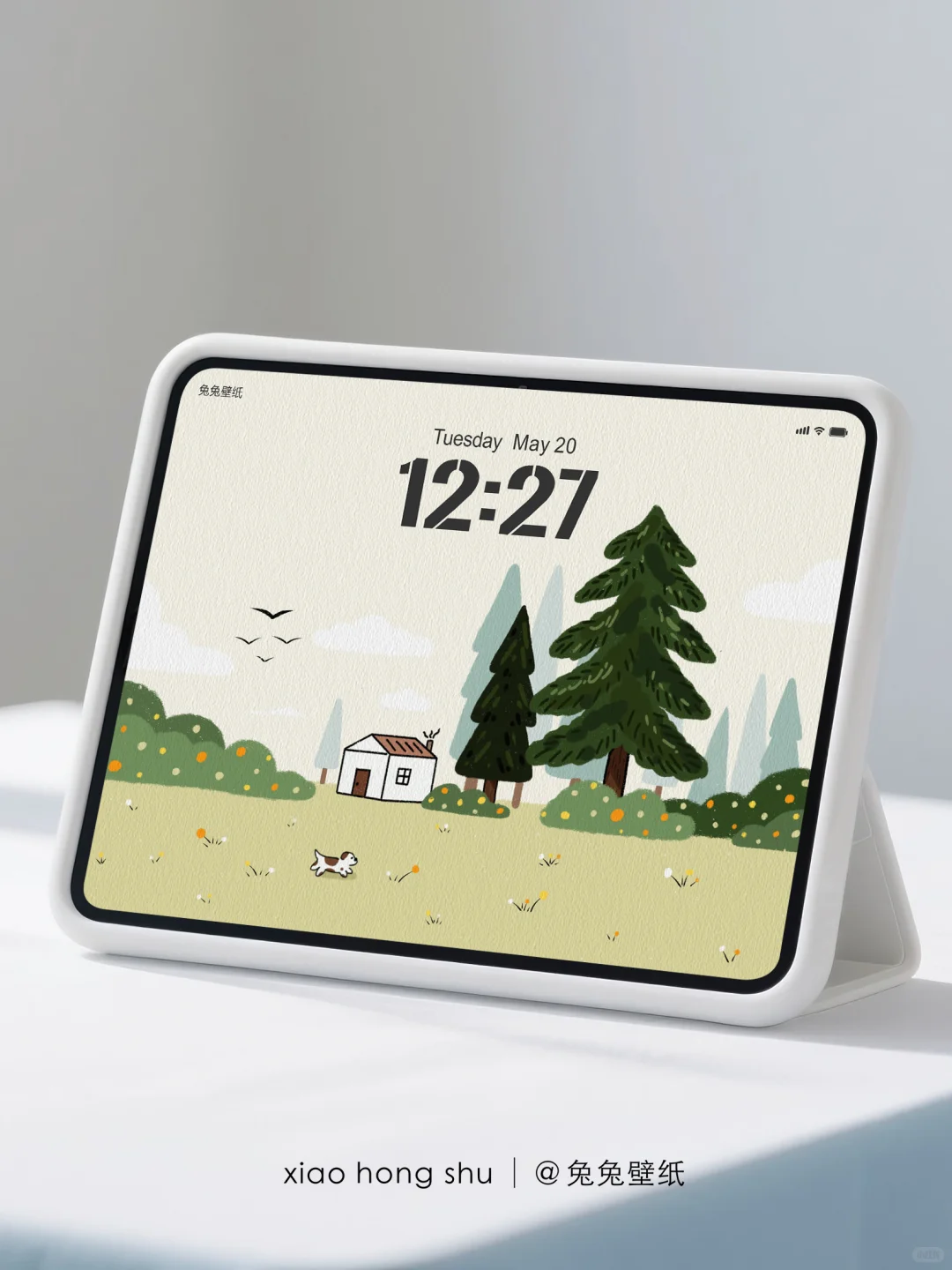 横版平板壁纸｜治愈系插画壁纸｜213