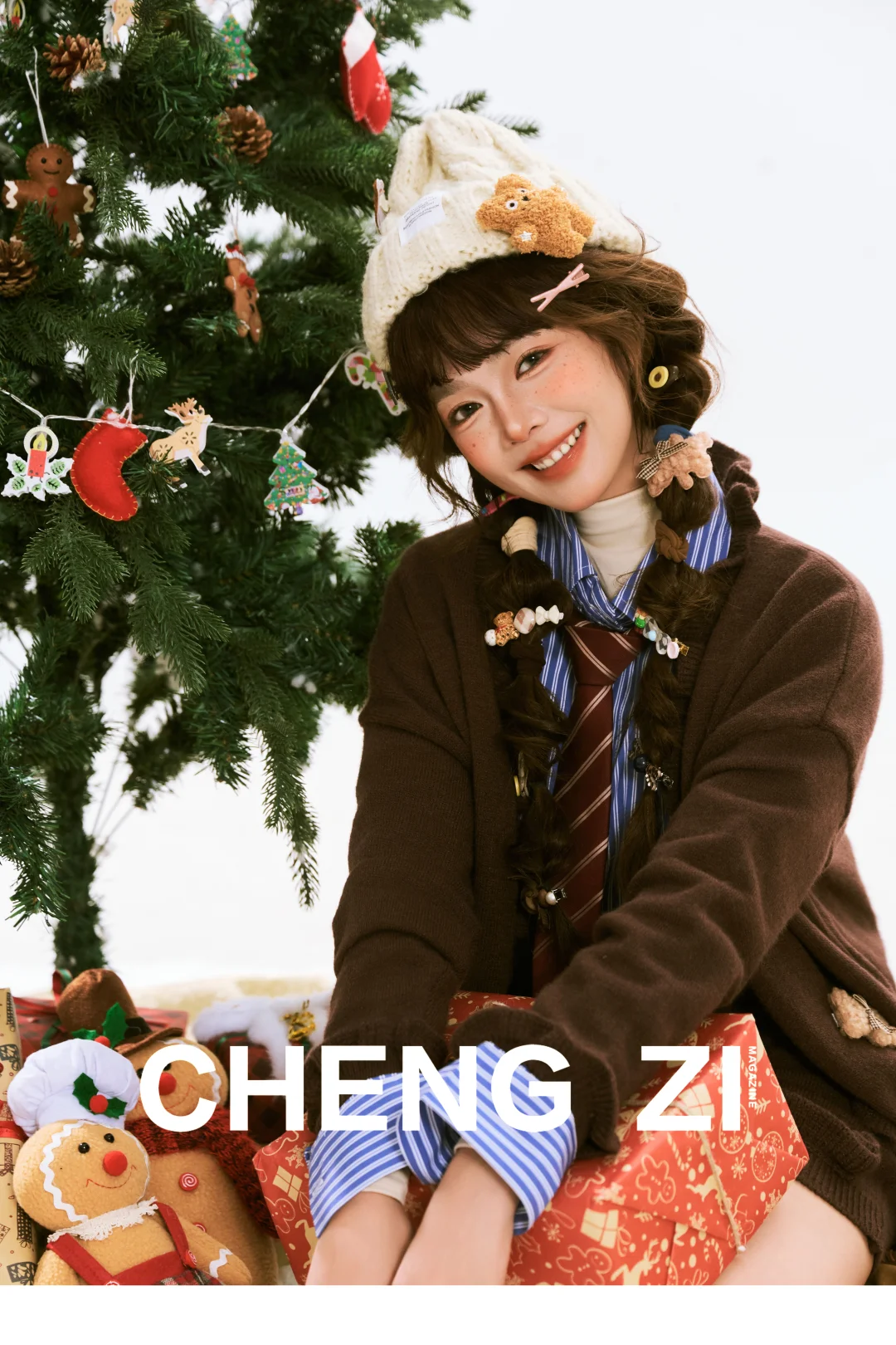 ❅ 提前过圣诞喽 🎄 00后的韩杂质感写真