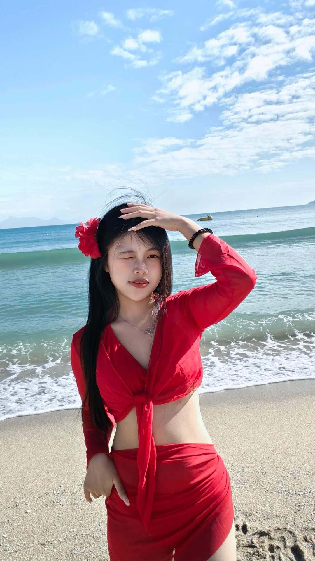 广东的冬天真的很适合去海边！