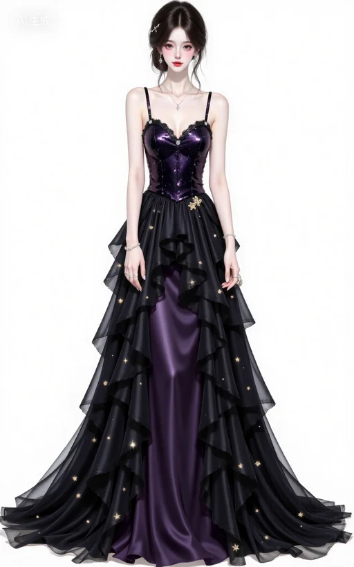 礼服全身立绘 女装