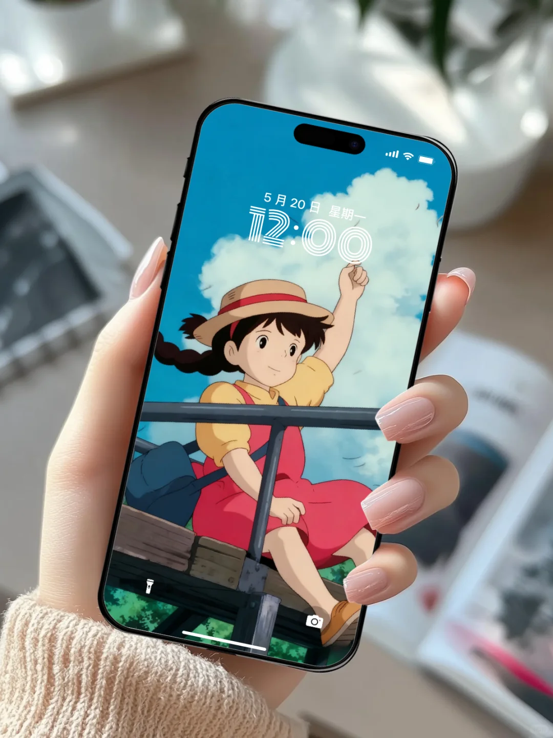 ✨这波妞壁纸直接把宫崎骏的夏天揣兜里！