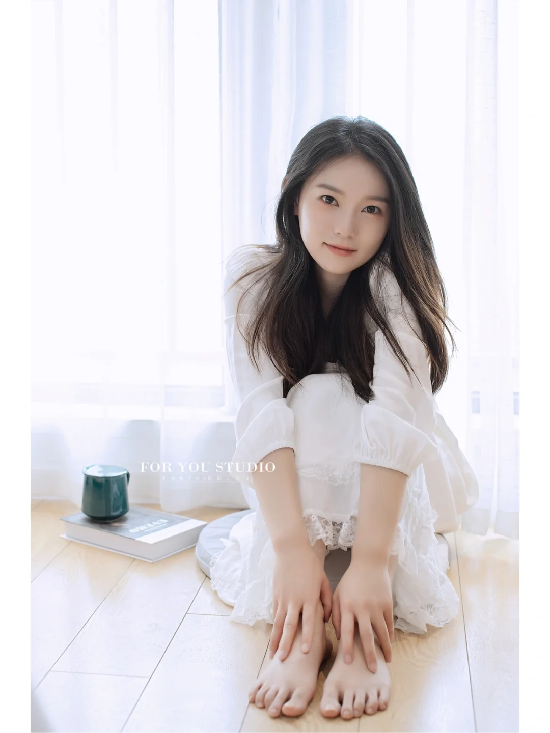 少女系的小清新私房写真