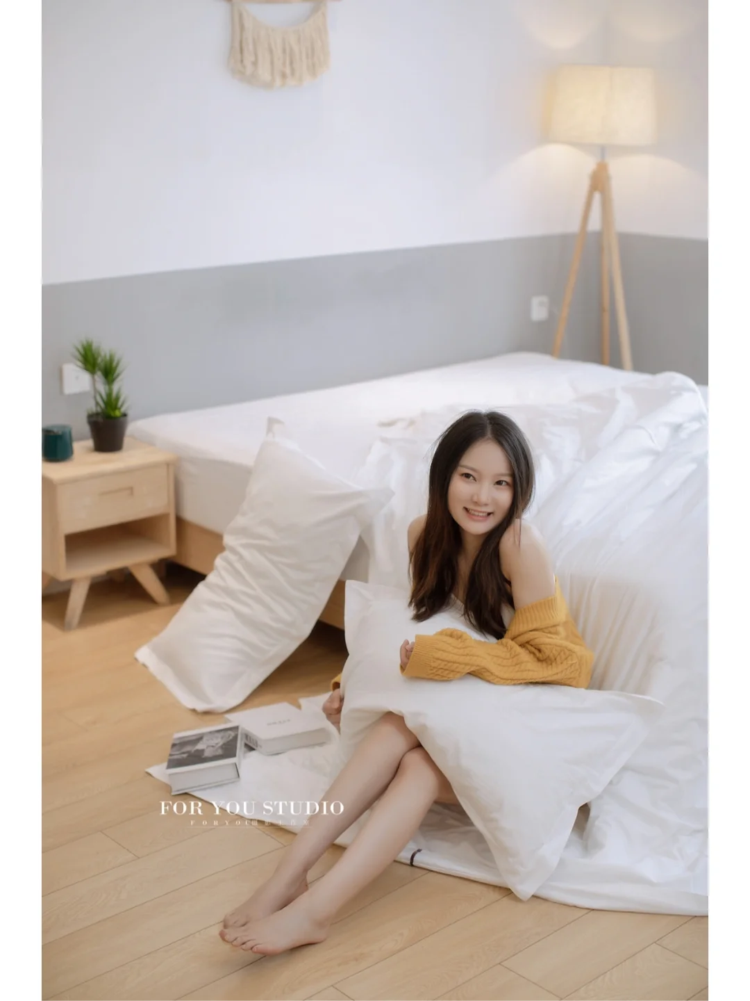 少女系的小清新私房写真