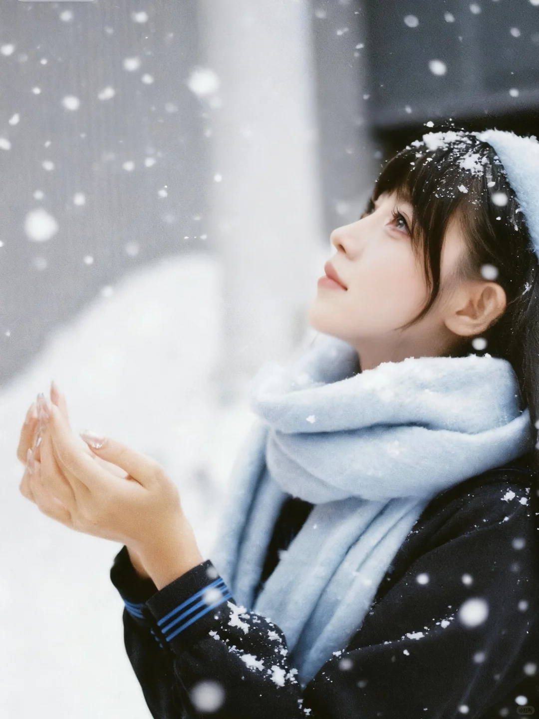 广州约拍｜胶片日系Jk雪景写真📷❄️