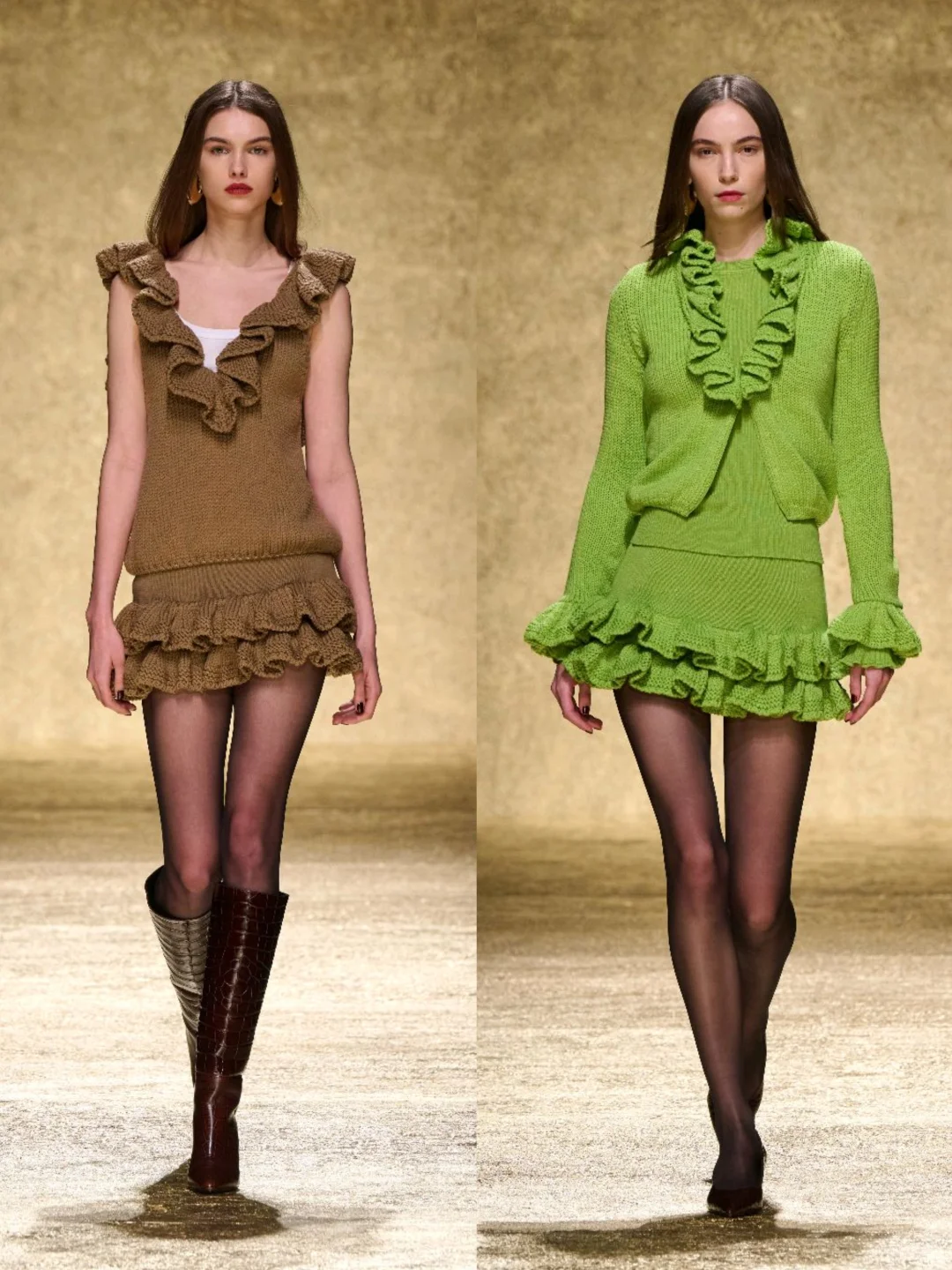 25秋冬 | 立体针织花型，太柔美浪漫了