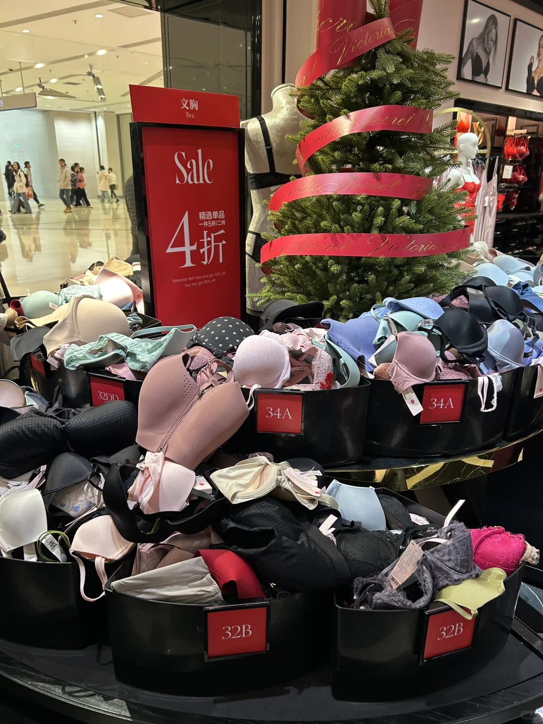 快冲！！！维密4折！！！