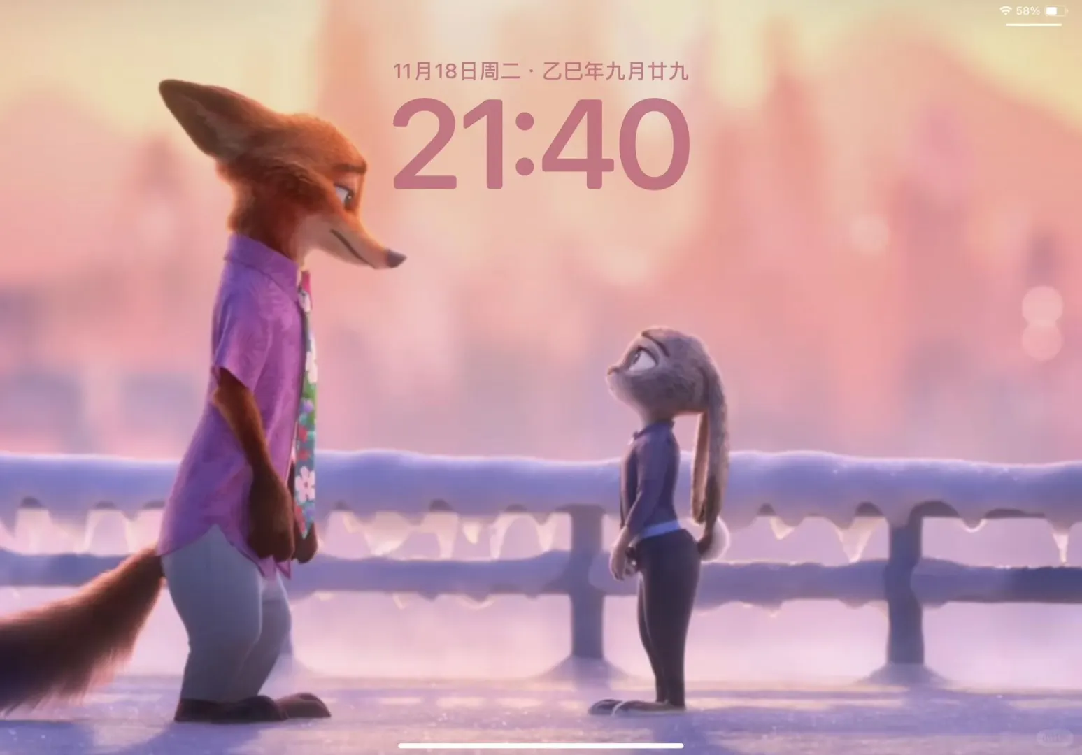 疯狂动物城2｜狐兔🥕高清电脑壁纸狐兔