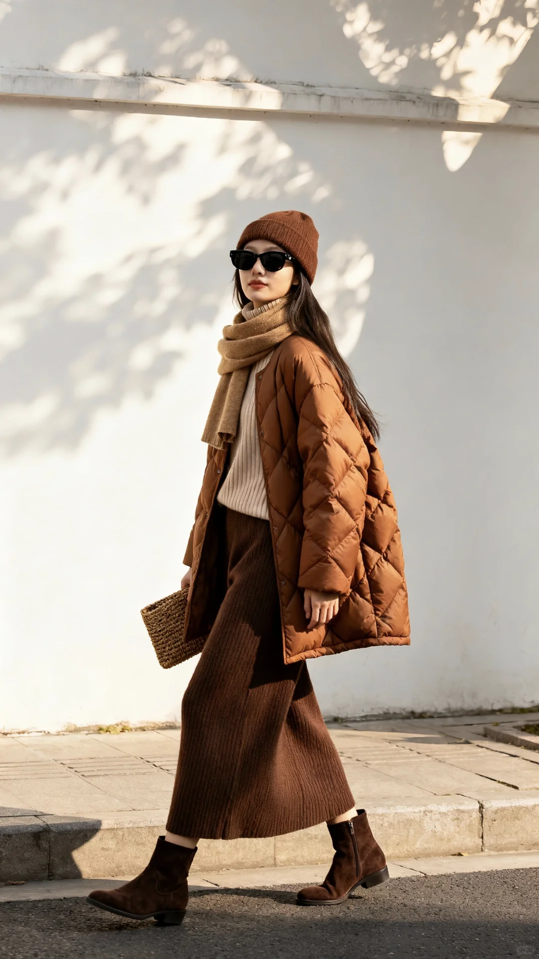 秋冬复古感穿搭合集｜6套大地色系搭配