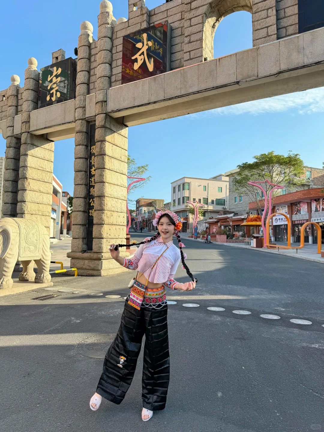 在泉州 总要拍一次惠安女吧🌊𓇼 𓂂𓈒𓏸