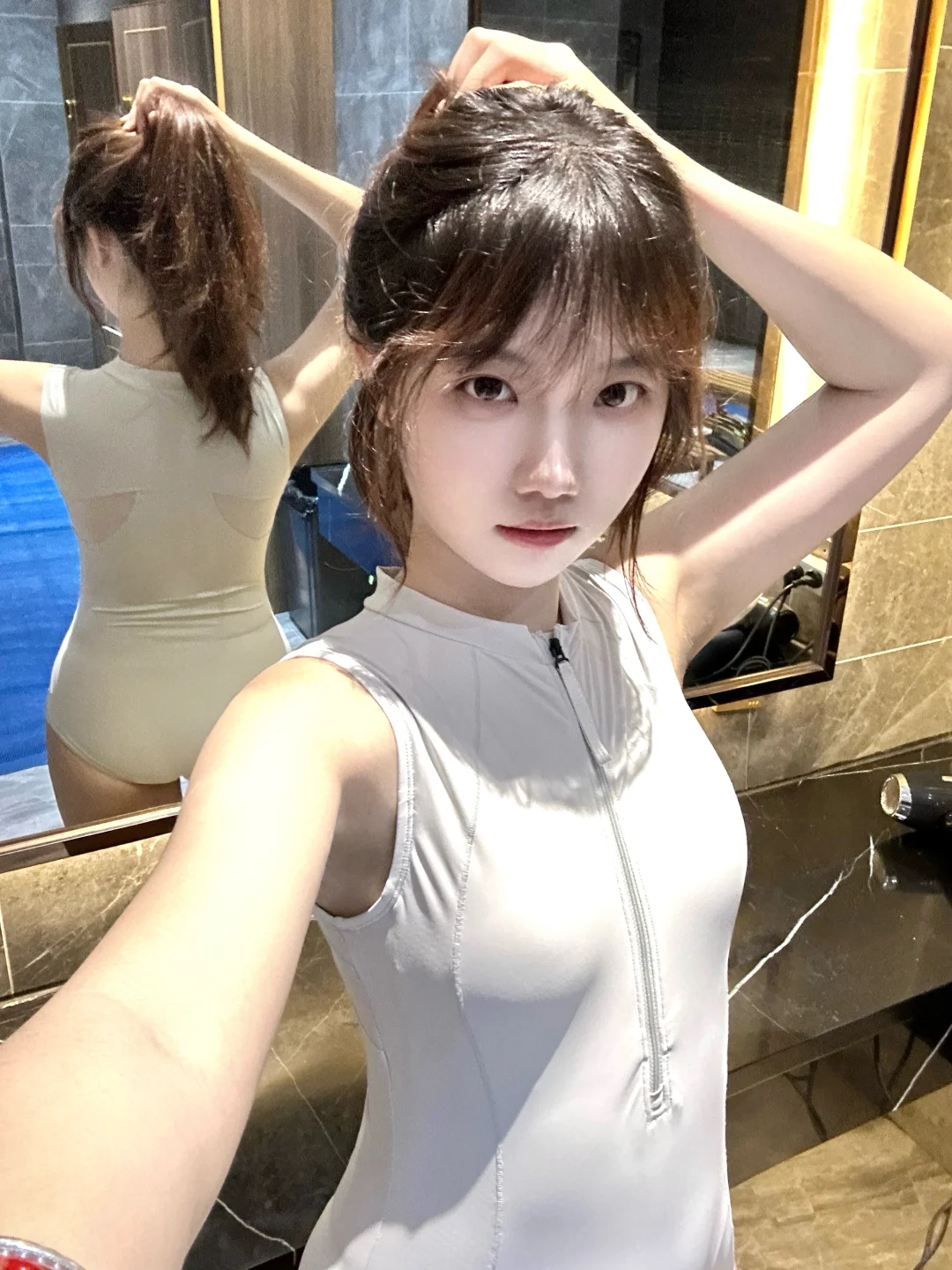 女大学生|游泳日记