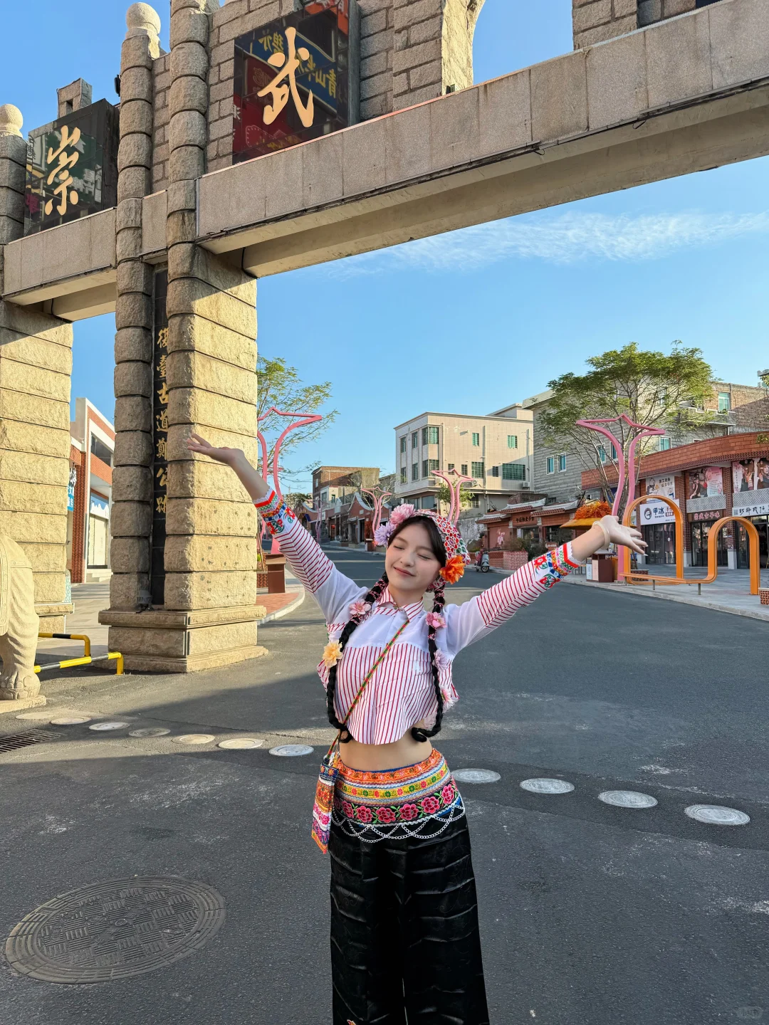 在泉州 总要拍一次惠安女吧🌊𓇼 𓂂𓈒𓏸