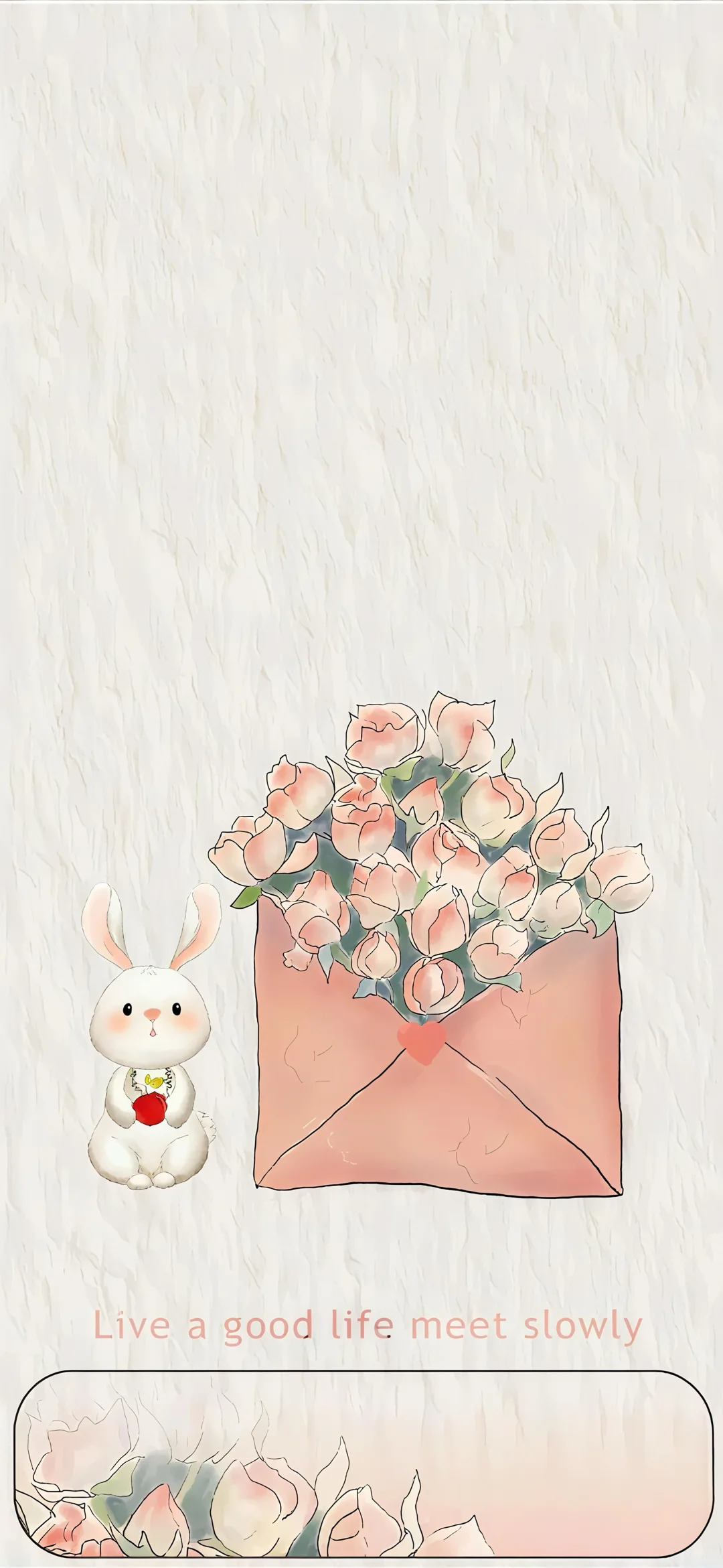 小众可爱壁纸，好喜欢！🐰💐