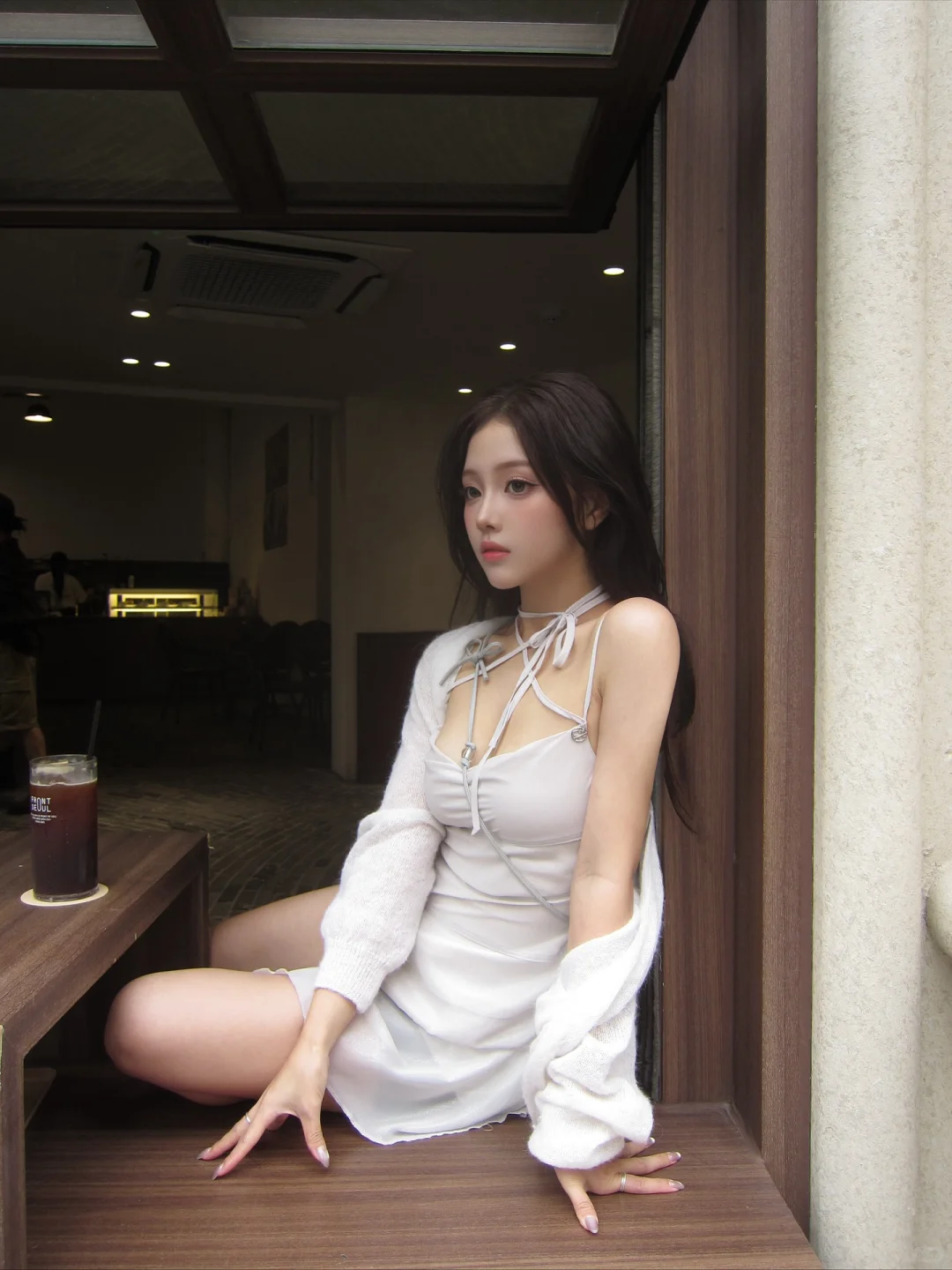 纯欲小吊带，不斩男但斩女~