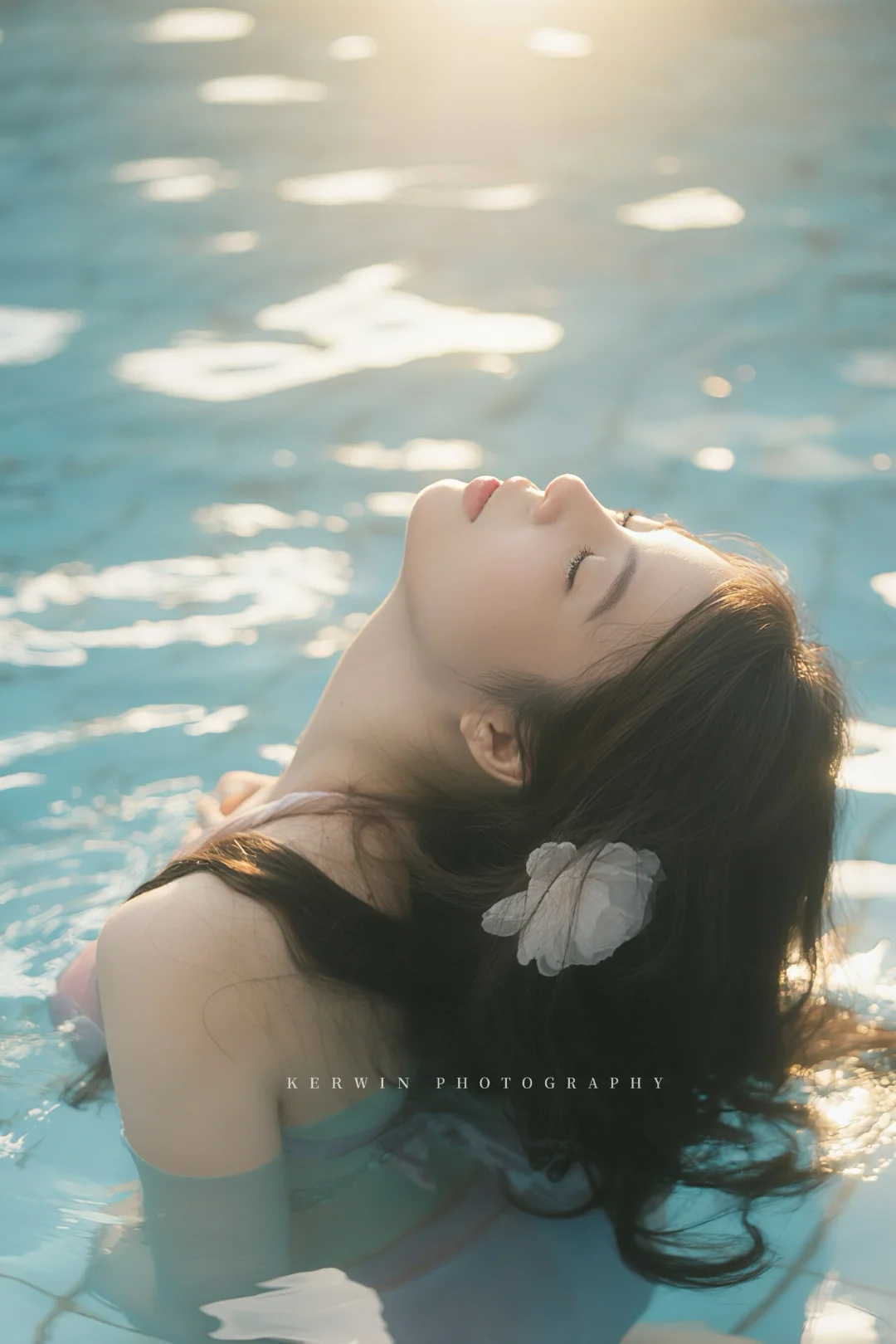 太爱这个泳池look了！💦