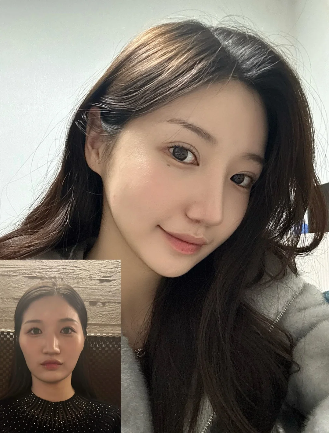 高颧骨自拍还是避着顶光吧