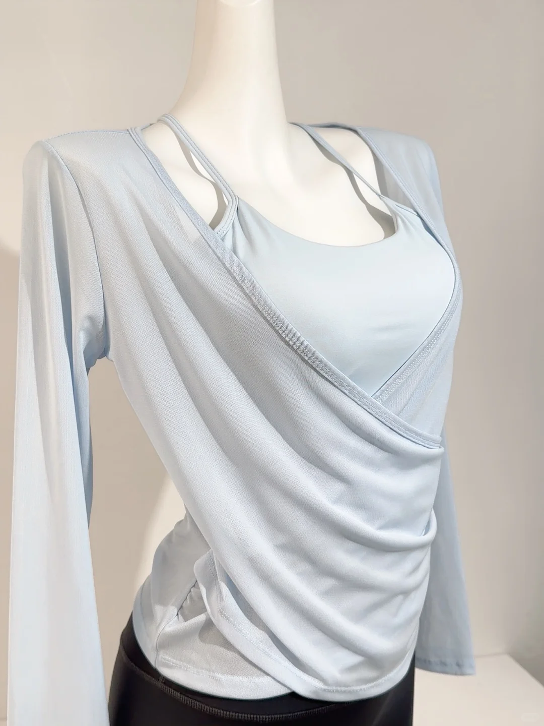 🩵冰川蓝瑜伽服｜秋冬运动穿搭💰39