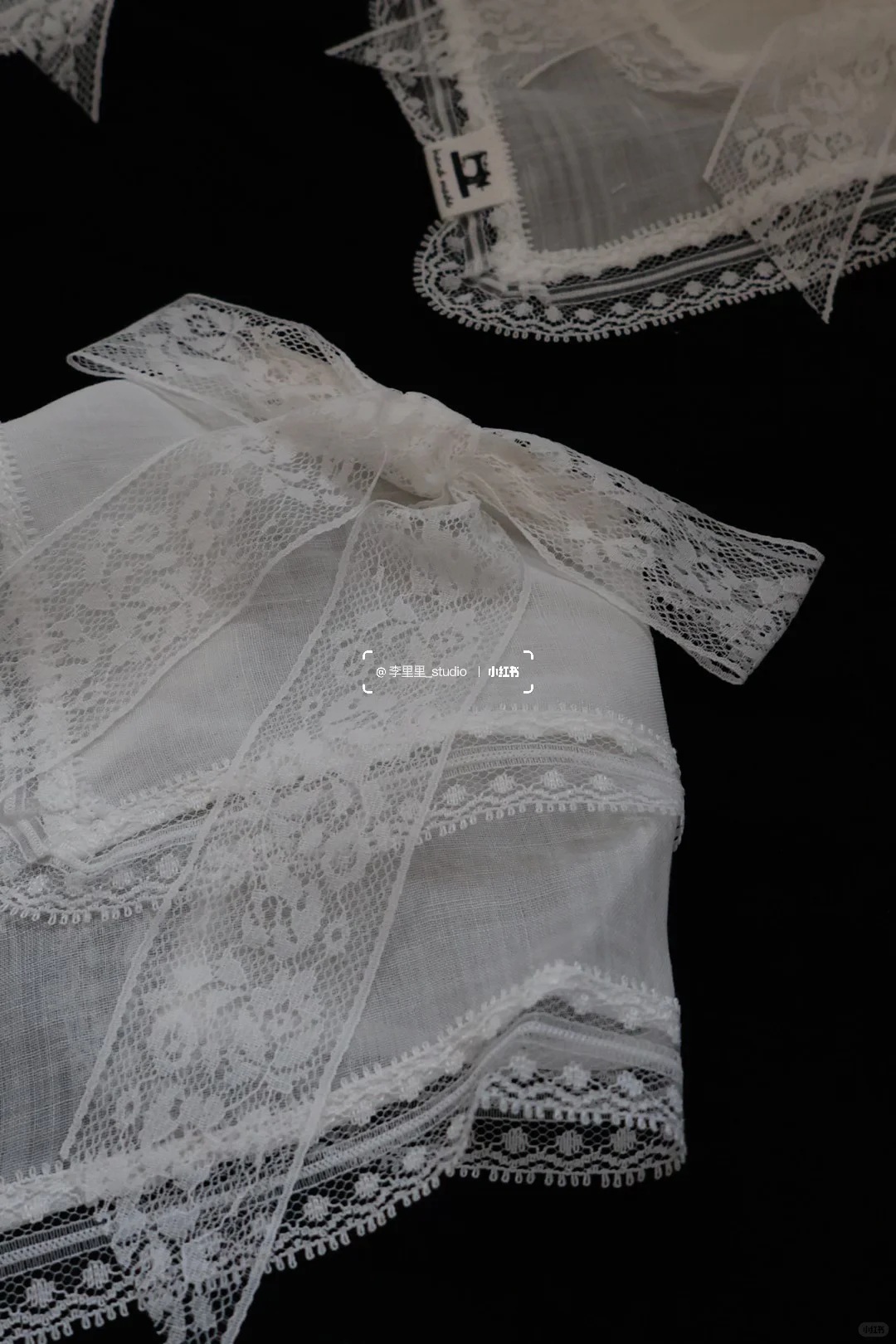 太仙了吧，这个复古风蕾丝发夹