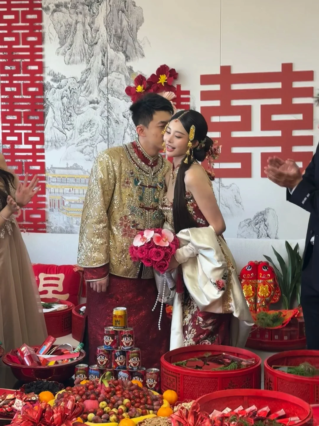 女明星出嫁💫富贵迷人眼！！🌺