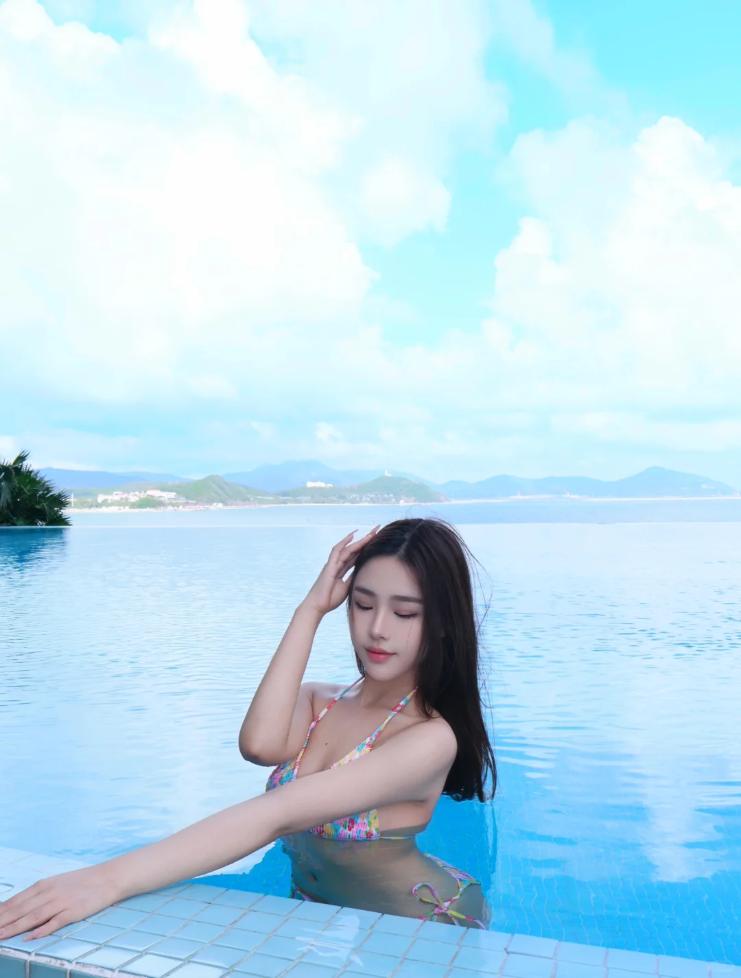 傲图格的无边泳池真的太绝了～