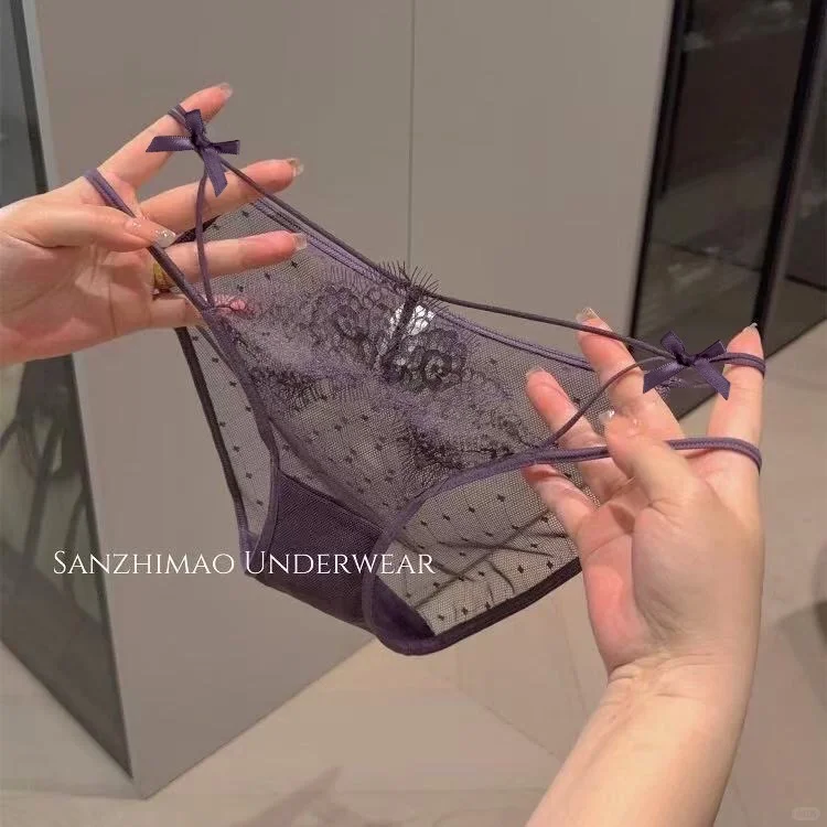 暗夜缪斯·蕾丝绑带内裤！！