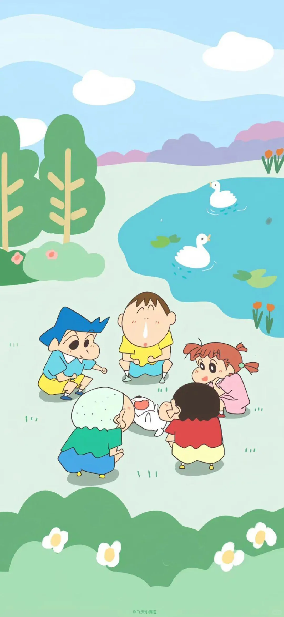 蜡笔小新卡通壁纸～
