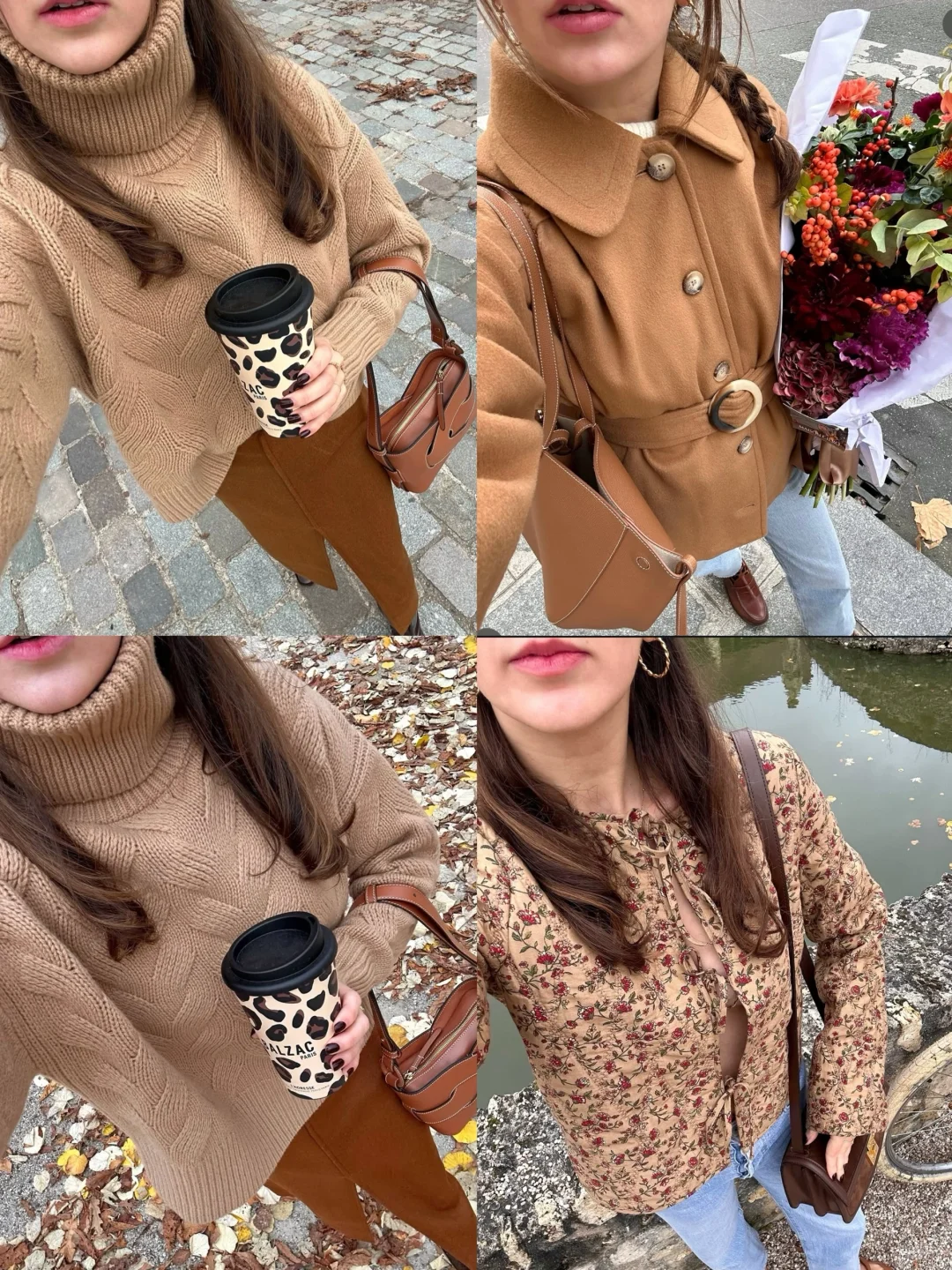 爱惨了法式复古穿搭！ootd