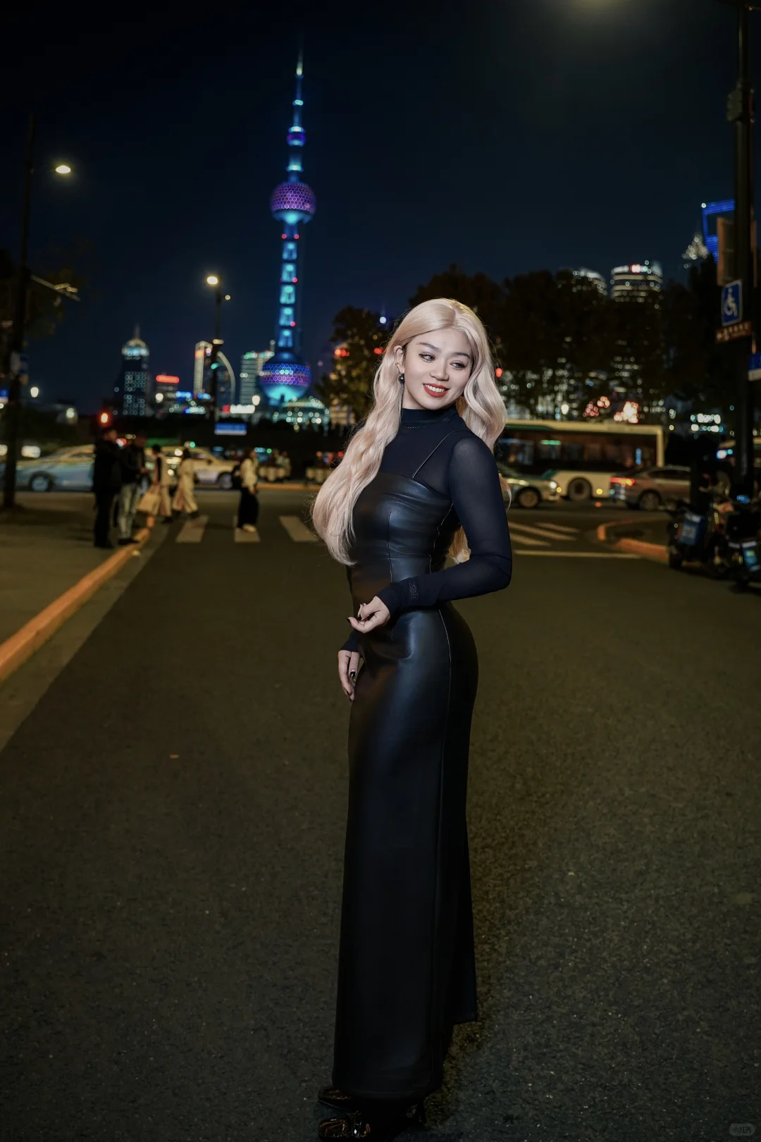 上海的夜景 打卡