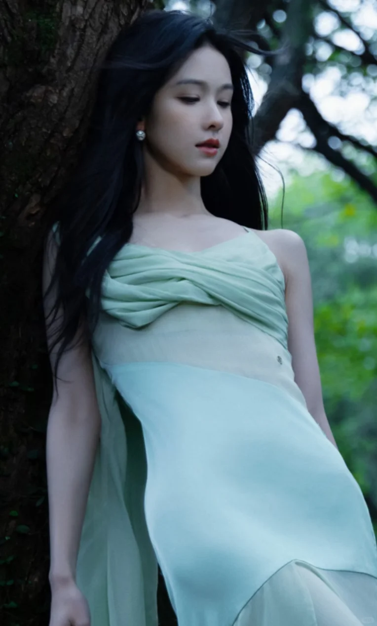 她好美啊！美得恰到好处！