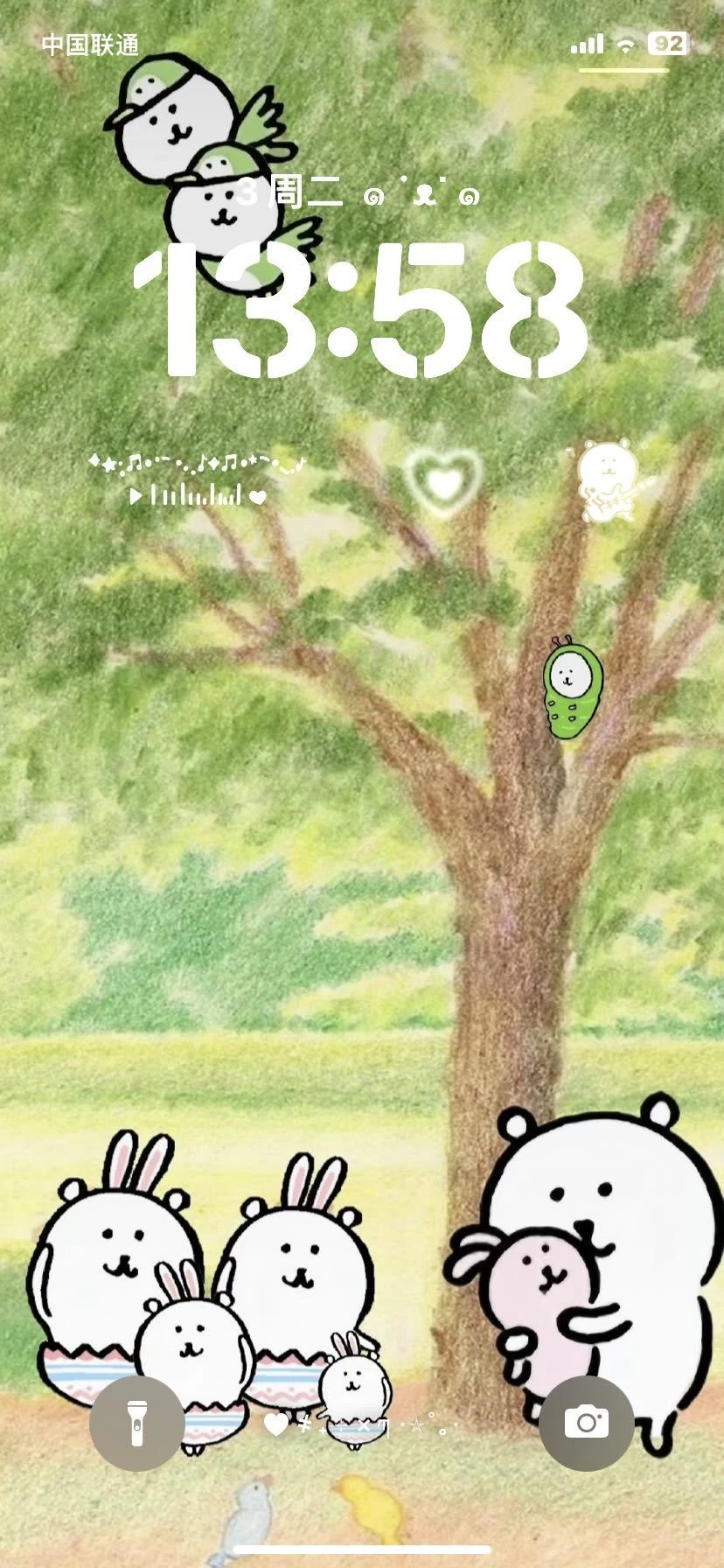 share壁纸🥏｜小小自嘲熊૮・ﻌ・ა 熊我想你