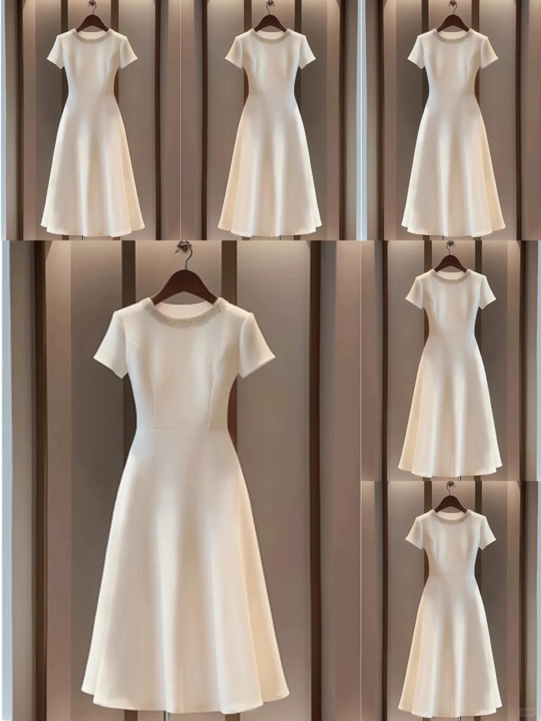 谁穿谁有腰！哥弟收腰A字裙对胯宽太友好啦