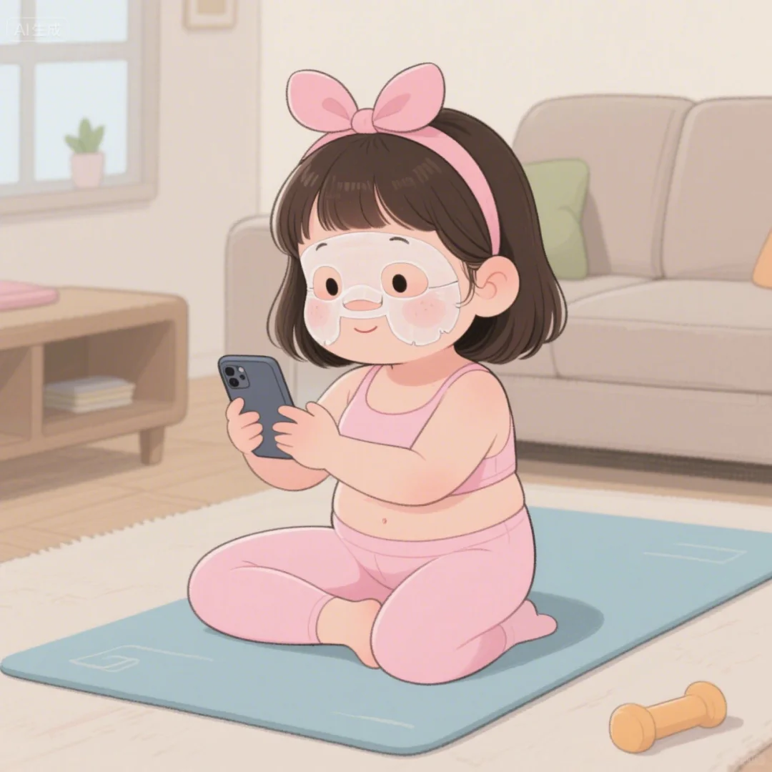 练完这组，外卖刚好到💪🍱