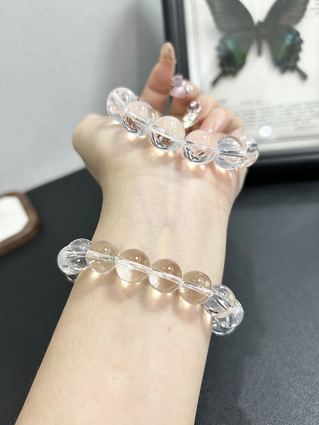 有点小钱女生戴什么 天然白水晶