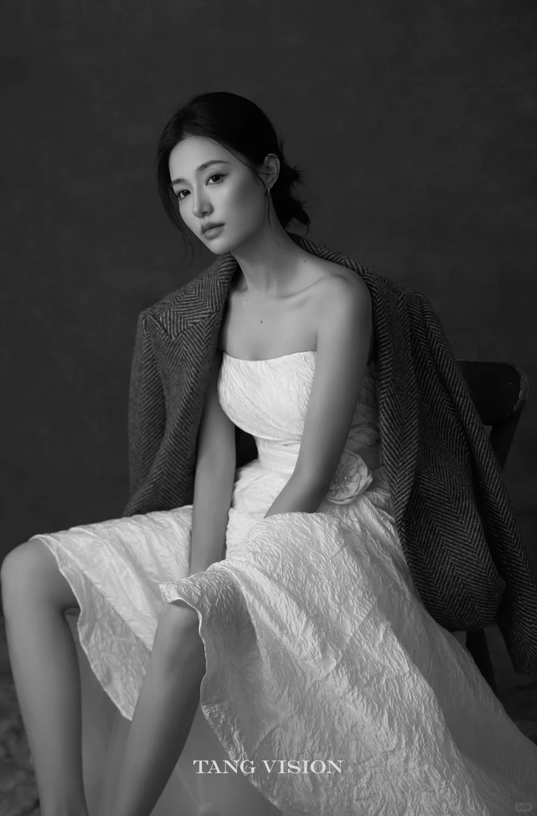 好喜欢我的黑白高级感写真