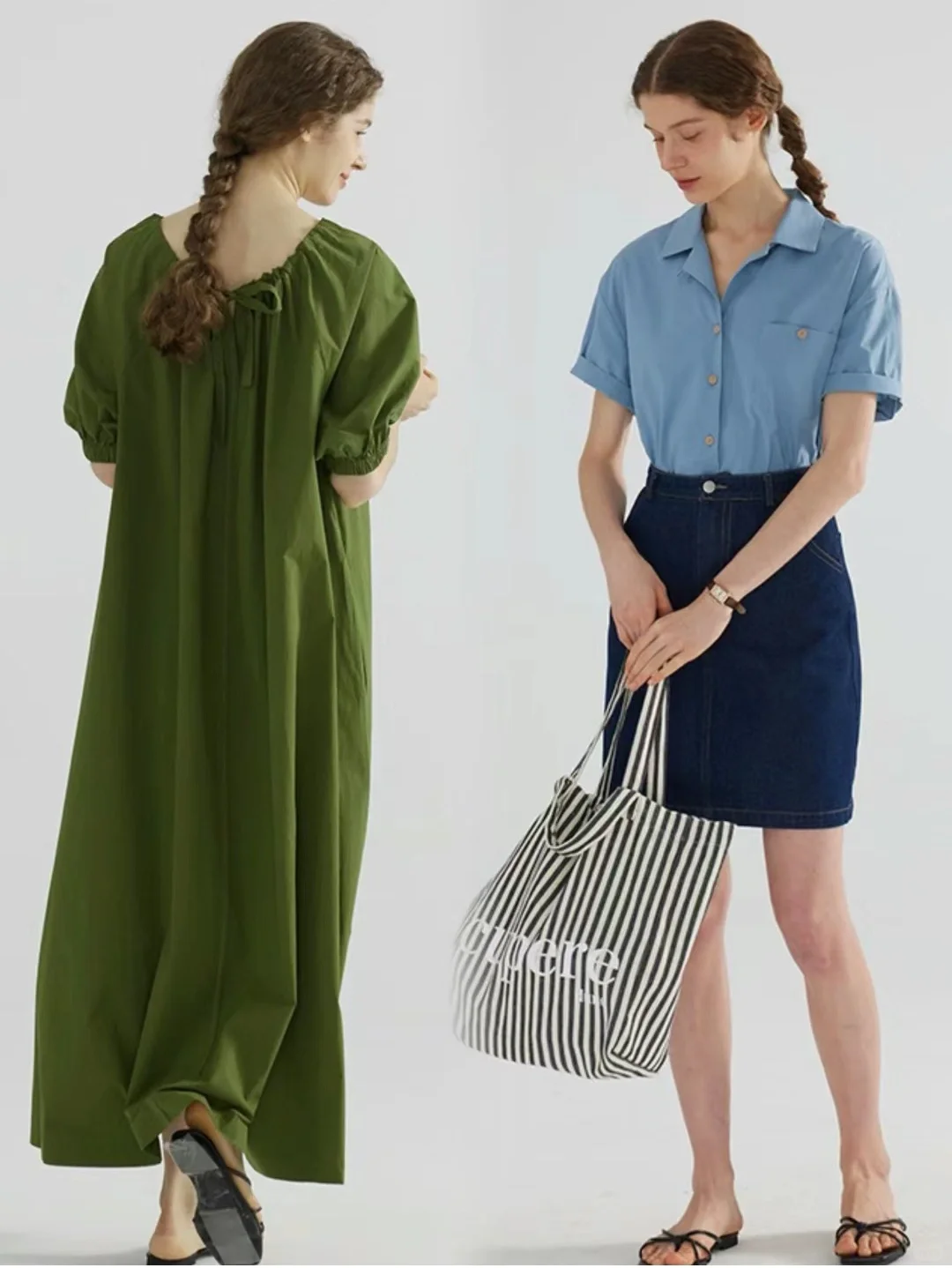 法式复古文艺系女生通勤穿搭