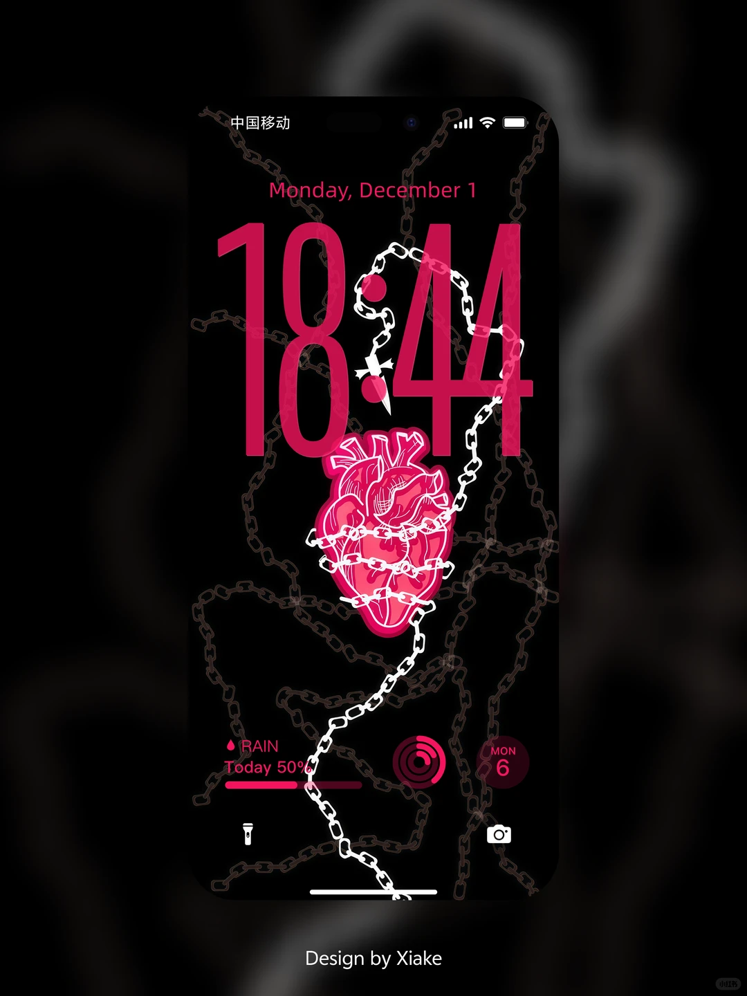 Chained Heart🔗❤️|美式小众壁纸|珍藏