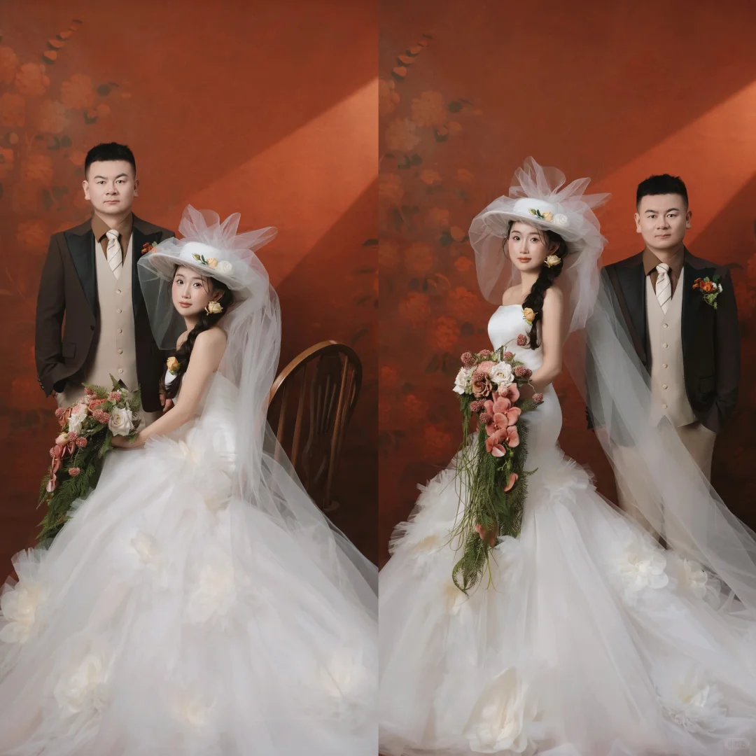 客片分享｜复古婚纱照