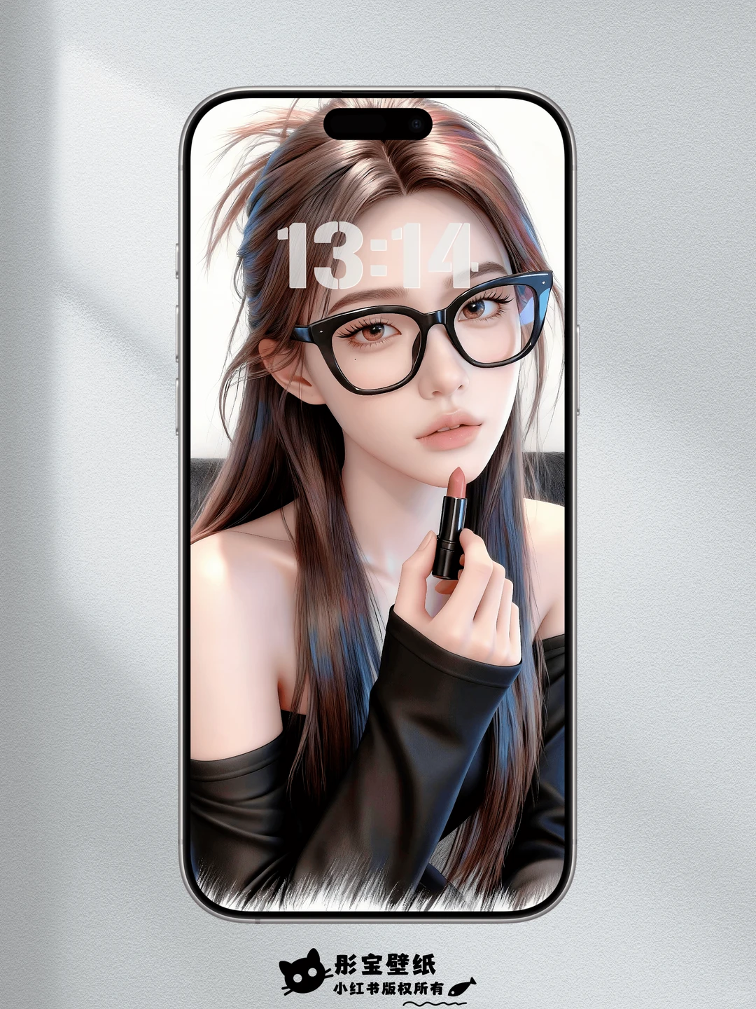 💄超美手绘像手机壁纸，谁用谁好看！