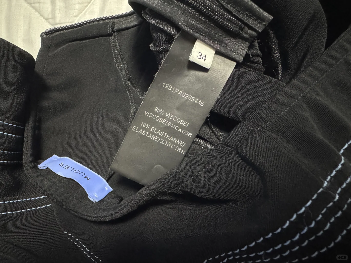 Mugler 主线 紧身裤 19春夏 打底裤 瑜伽裤