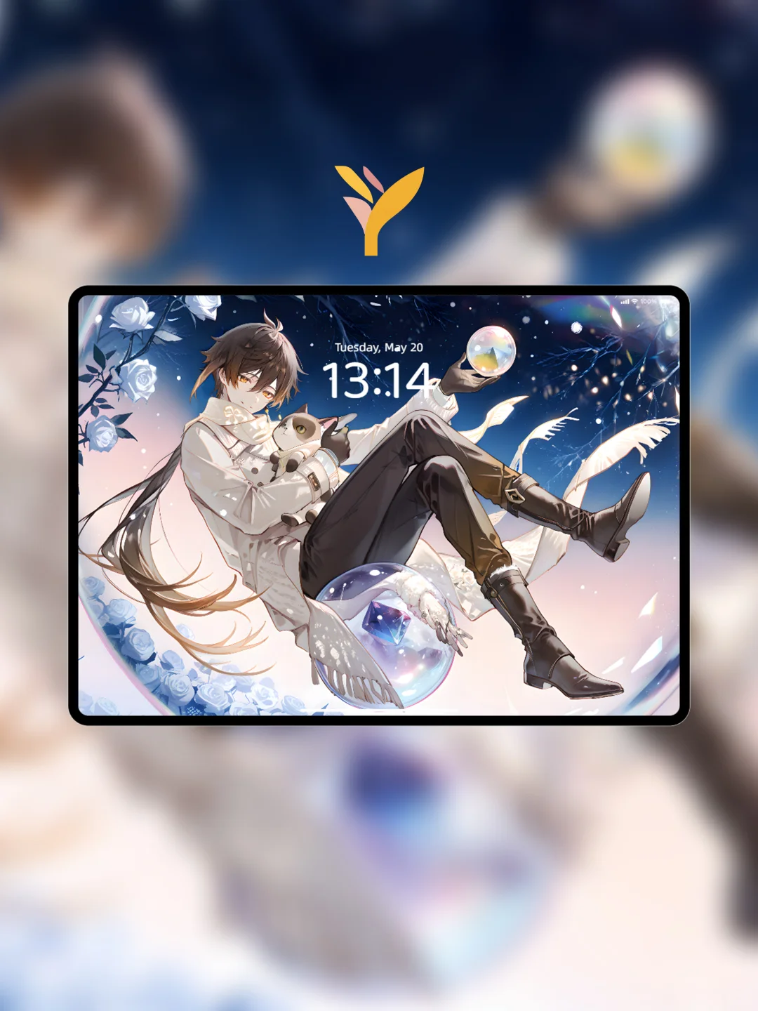 水晶圣诞心丨钟离