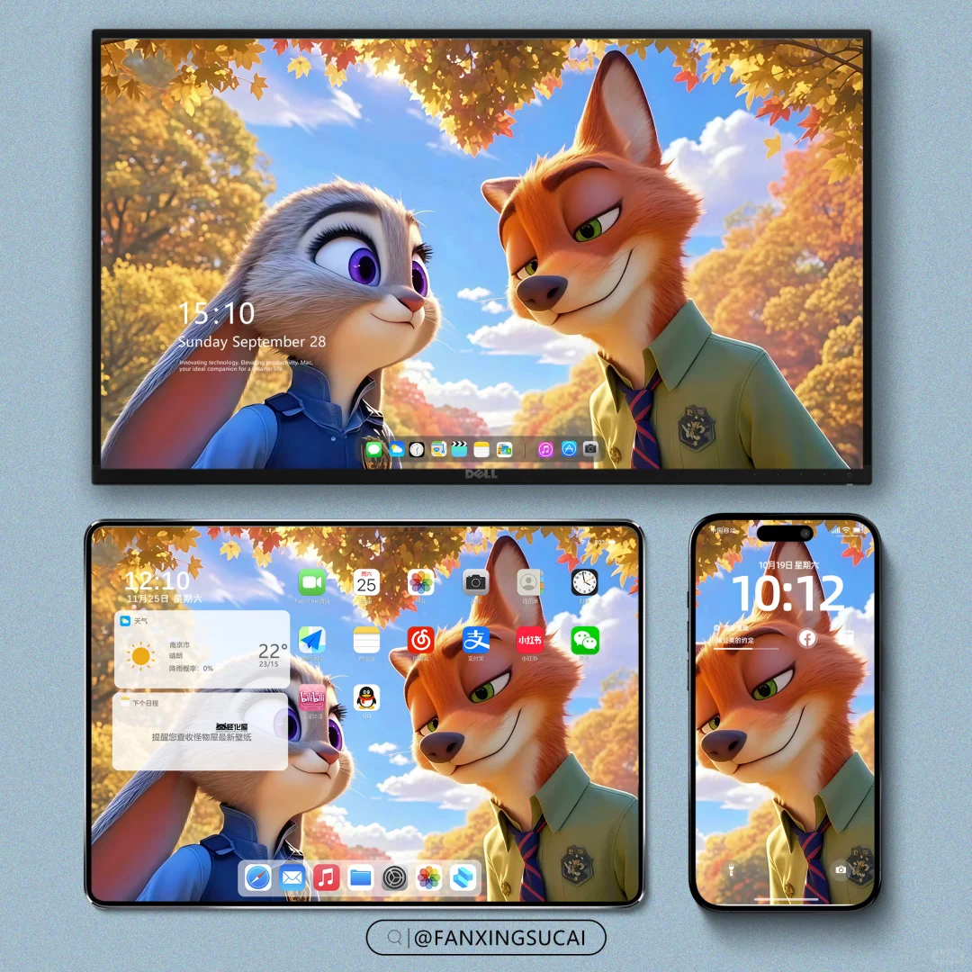 壁纸｜疯狂动物城