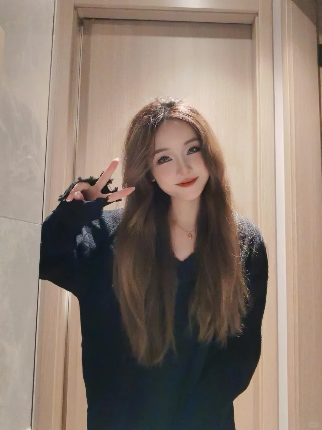 混血感baby嫩模妆客照