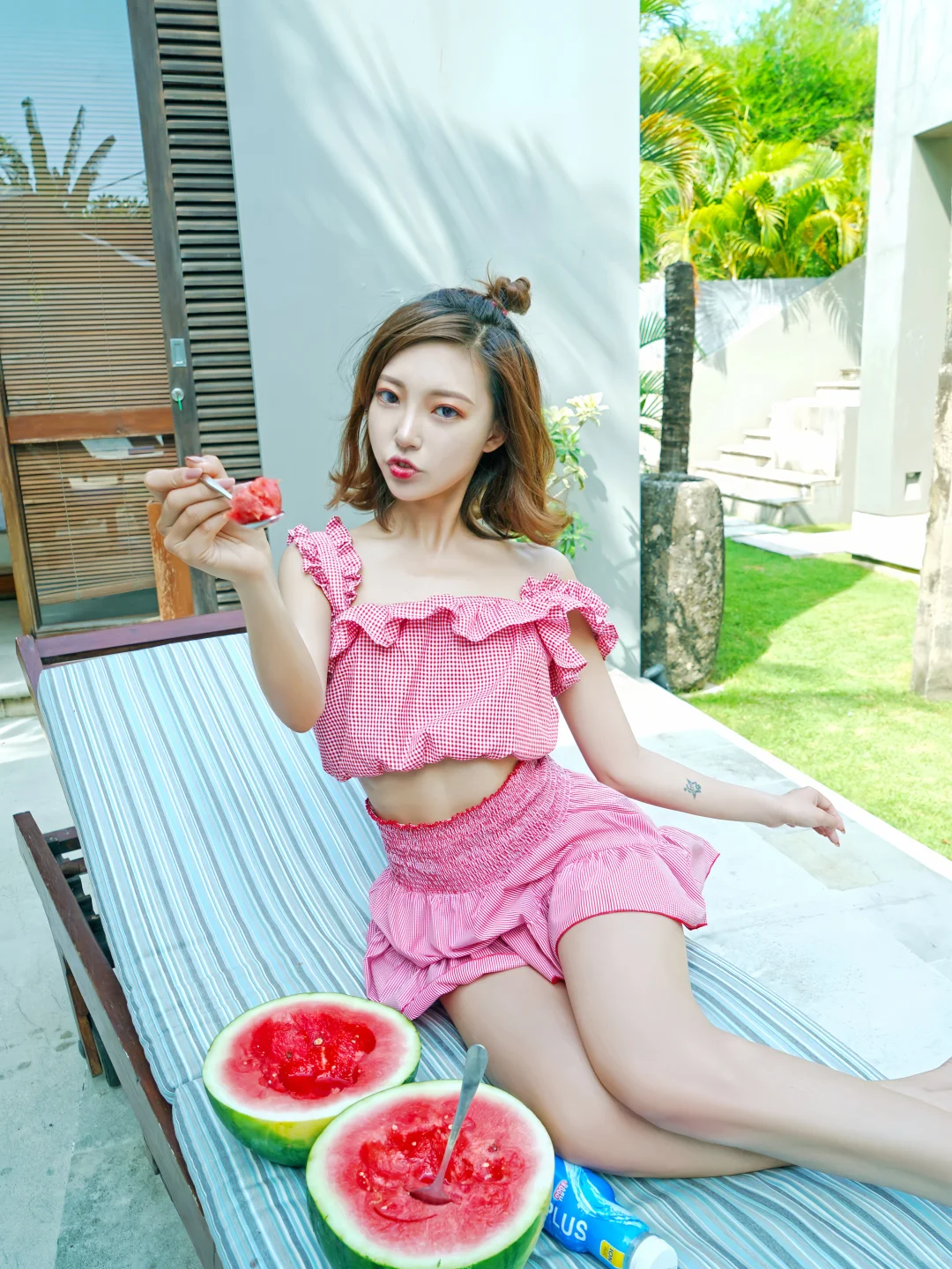 【粉黛阁477】 新泳衣新泳池新夏天🍉