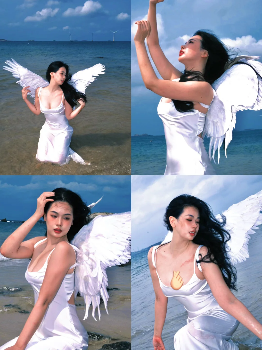 ENFP海边拍照tips🔥老娘就是要明艳性感！🐚