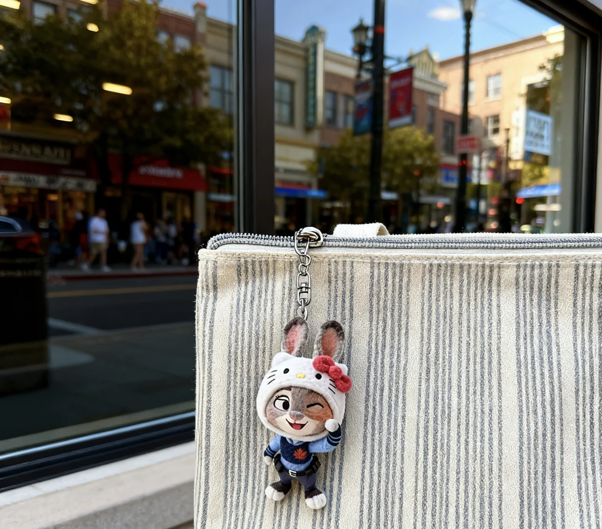 救命！疯狂动物城2的钥匙扣也太乖了！