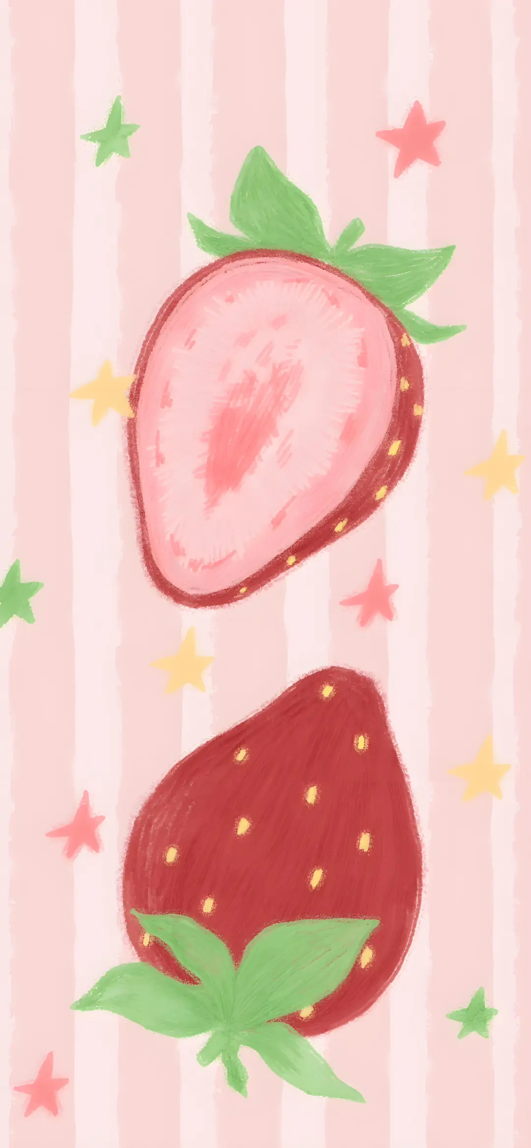 高级感配色！这组水果壁纸美翻了